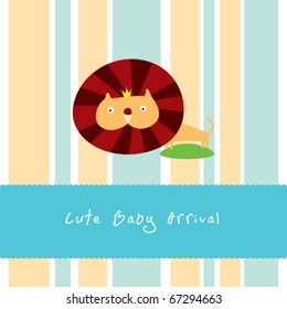 cute baby lion king arrival