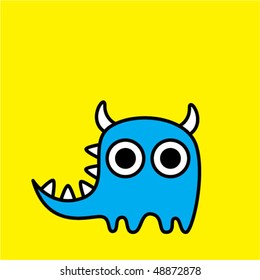 cute baby little monster