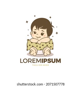 Vector de diseño de logotipo para bebé