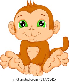 Cartoon Baby Monkeys Hd Stock Images Shutterstock