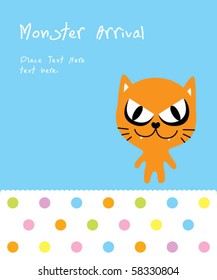 cute baby monster arrival