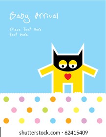 cute baby monster arrival