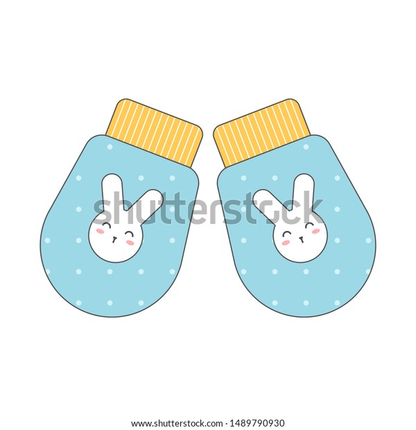 baby anti scratch gloves