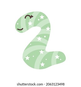 cute baby number two icon