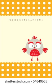 cute baby owl arrival