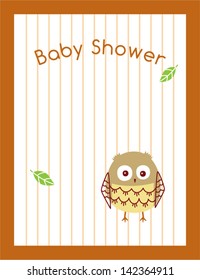 cute baby owl shower