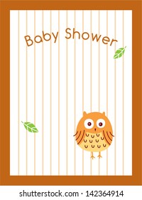 cute baby owl shower