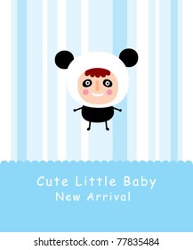 cute baby panda bear arrival