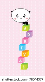 cute baby panda bear arrival