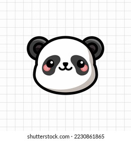 Ilustración del vector Cute Baby Panda
