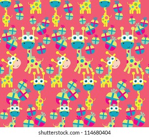 cute baby pattern design. vector illustration