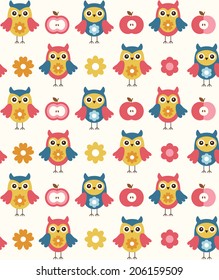 cute baby pattern design. vector illustration