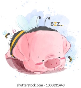 Cute Baby Piggy