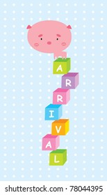 cute baby piggy arrival