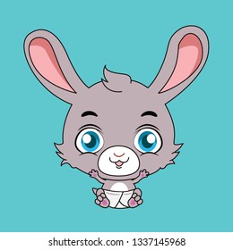 cute baby rabbit