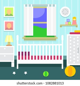 Cute Baby Room with furniture