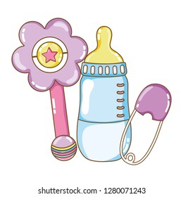 cute baby shower cartoon