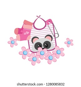 cute baby shower cartoon