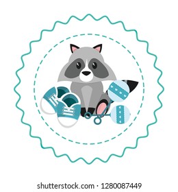 cute baby shower cartoon