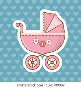 cute baby shower cartoon