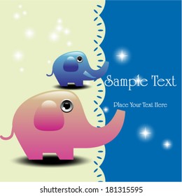 cute baby shower design. vector illustration 