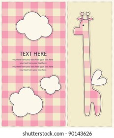 cute baby shower design. vector illustration