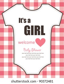 cute baby shower design. vector illustration