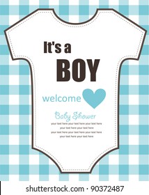 cute baby shower design. vector illustration