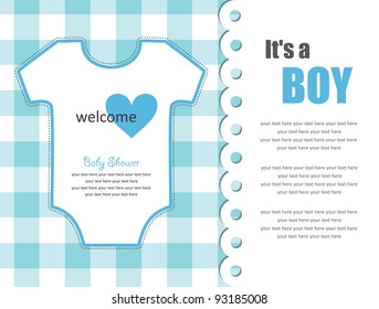 cute baby shower design. vector illustration