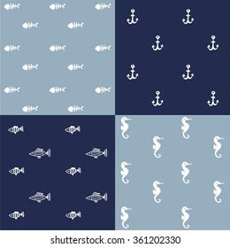 cute baby shower pattern vector design