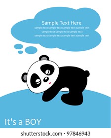 cute baby shower. vector illustration