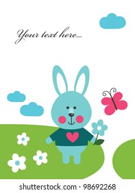 cute baby shower. vector illustration