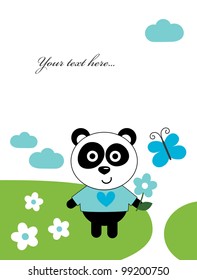 cute baby shower. vector illustration