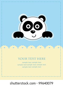 cute baby shower. vector illustration
