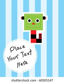 cute baby snake robot tag