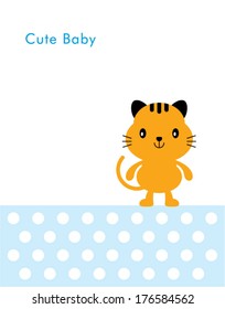 cute baby tiger