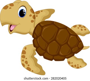 Cartoon Sea Turtle Images, Stock Photos & Vectors | Shutterstock