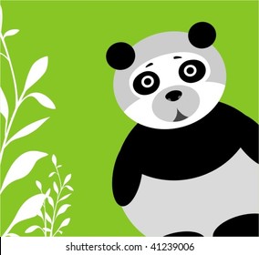 Cute baby-panda