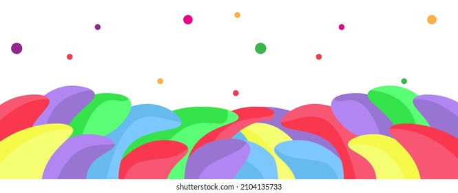 Cute Background banner for children
