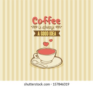 cute background for coffee