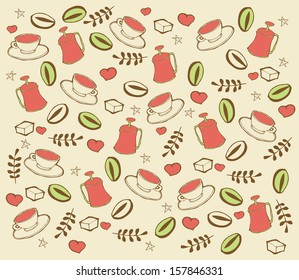cute background for coffee