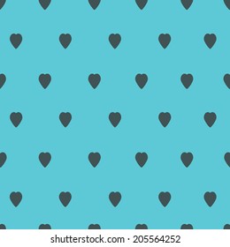 Cute background with hearts. Can be used as background, wrapping paper, and textiles. Vector abstract illustration.
