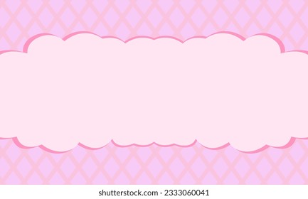 Cute background Vector Design Template
