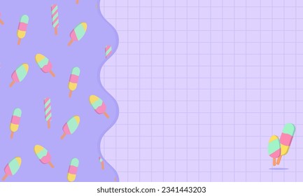Cute background Vector Design Template
