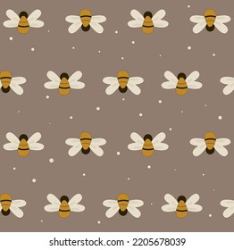 cute background wallpaper with bees