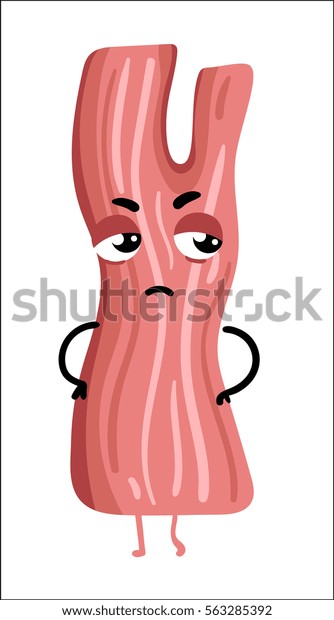 Cute Bacon Hair Drawing