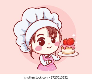 chef lady cartoon
