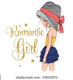 cute ballerina girl/Dancing child/romantic girl