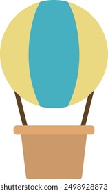 a cute balloon flying in the sky