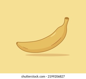 Cute Banana Cartoon Vector Illustration Stock Vector (Royalty Free ...